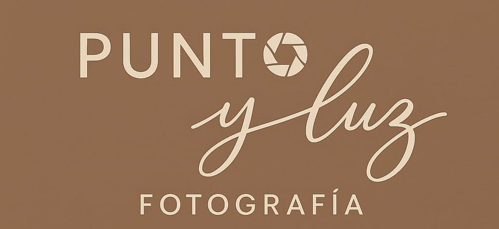Punto y luz fotografía logo